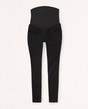 Black Abercrombie And Fitch Maternity Women Leggings | 47AXTGFHD