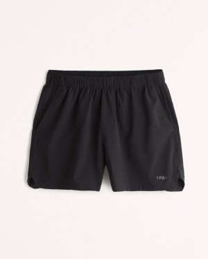 Black Abercrombie And Fitch Ypb Motionvent 5 Inch Unlined Cardio Men Shorts | 35ESTUPCZ