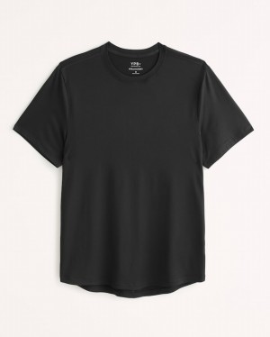 Black Abercrombie And Fitch Ypb Powersoft Lifting Men T-shirts | 89QVFKRHU