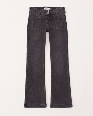 Black / Wash Abercrombie And Fitch Low Rise Bootcuts Girls Jeans | 56OVIHKGL
