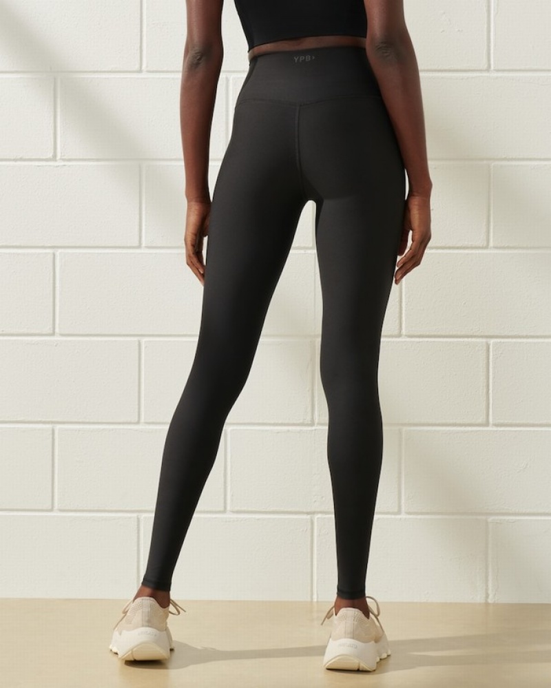 Black Abercrombie And Fitch Ypb Sculptlux Full-length Women Leggings | 78QWVTSXY